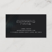 Visitekaartje van de autofabriek (Achterkant)