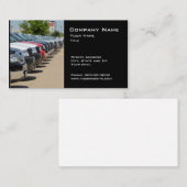 Visitekaartje van de autohandelaar (Voorkant / Achterkant)