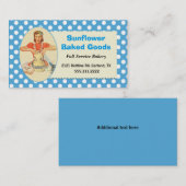 Visitekaartje van de bakkerij van de rotonde (Voorkant / Achterkant)