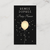 Visitekaartje van de Ballon van de Planner Gold (Voorkant)