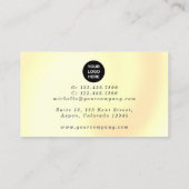 Visitekaartje van de Ballon van de Zwarte en van d (Achterkant)