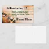 Visitekaartje van de Band van het Hulpmiddel van h (Voorkant / Achterkant)