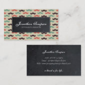 visitekaartje van de  barberbaars (Voorkant / Achterkant)