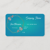 VISITEKAARTJE van de basisSJABLOON , (Voorkant)