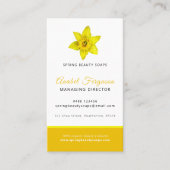 Visitekaartje van de bedrijffoto van de lente daff (Voorkant)