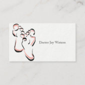 Visitekaartje van de bestemming B (Voorkant)