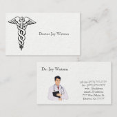 Visitekaartje van de bestemming B (Voorkant / Achterkant)