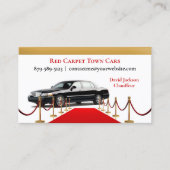 Visitekaartje van de bestuurdersauto (Voorkant)