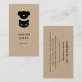 Visitekaartje van de bijtende kat- en hondenspecia (Voorkant / Achterkant)