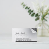 Visitekaartje van de binnenste cementfabriek (Staand voorkant)