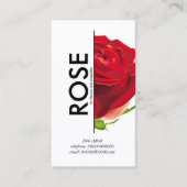 Visitekaartje van de bloem (Voorkant)