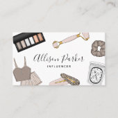 Visitekaartje van de Blogger van Influencer (Voorkant)