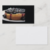 visitekaartje van de bosbessen (Voorkant / Achterkant)