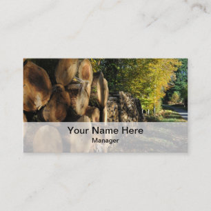 Visitekaartje van de bosbouw