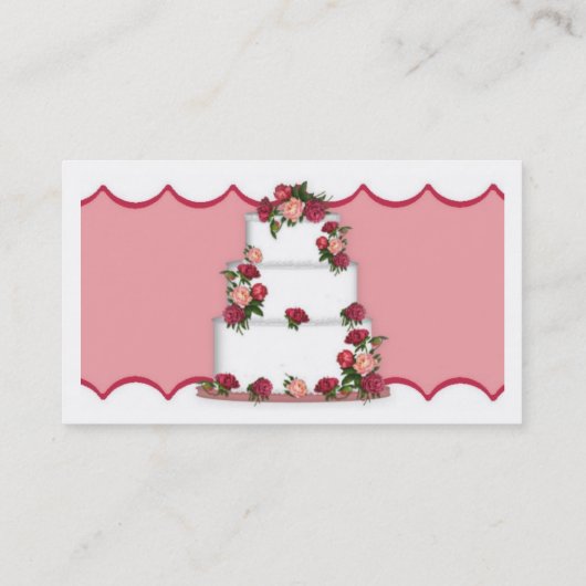 Visitekaartje van de bruiloft (Achterkant)