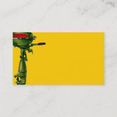 Visitekaartje van de buitenboordmotor voor de repa (Achterkant)