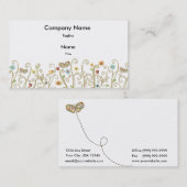 Visitekaartje van de Butterfly Breezes (Voorkant / Achterkant)