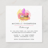 Visitekaartje van de Catering Square Food (Achterkant)