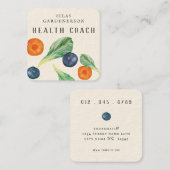 Visitekaartje van de Coach-plein (Voorkant / Achterkant)