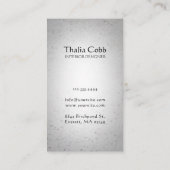 Visitekaartje van de Decorator van het Huis van de (Achterkant)