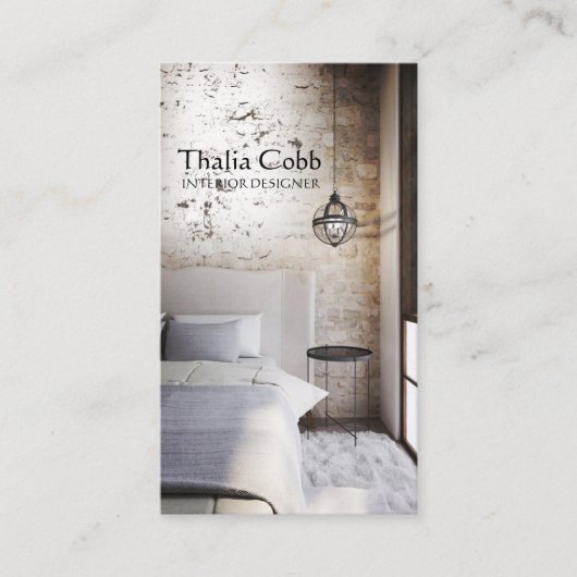 Visitekaartje van de Decorator van het Huis van de (Voorkant)