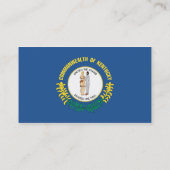 Visitekaartje van de deelstaat Kentucky (Achterkant)