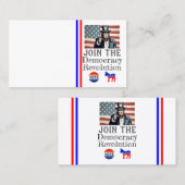 Visitekaartje van de democratische revolutie (Voorkant / Achterkant)