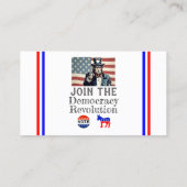 Visitekaartje van de democratische revolutie (Achterkant)