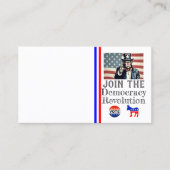 Visitekaartje van de democratische revolutie (Voorkant)