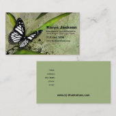 Visitekaartje van de douaneontwerper van de Boterf (Voorkant / Achterkant)