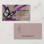 Visitekaartje van de douaneontwerper van de Boterf (Voorkant / Achterkant)