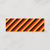 Visitekaartje van de Duitse taaldocent (Achterkant)