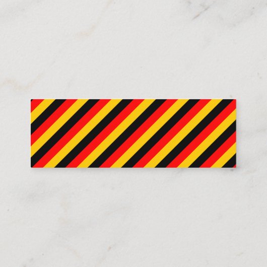 Visitekaartje van de Duitse taaldocent (Achterkant)