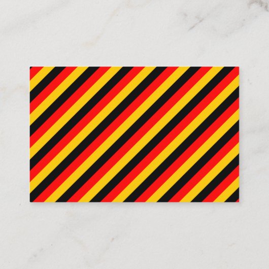 Visitekaartje van de Duitse taaldocent (Achterkant)