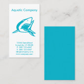 visitekaartje van de eigen wateronderneming (Voorkant / Achterkant)