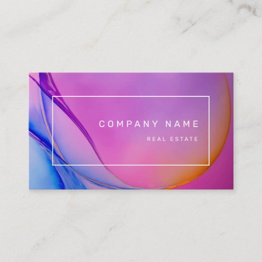 Visitekaartje van de Estate Lavender (Voorkant)