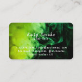 Visitekaartje van de groene-slakkleep (Achterkant)