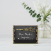 Visitekaartje van de Hazelhurst-schaarser (Staand voorkant)