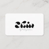 VISITEKAARTJE VAN DE HUID (Voorkant)