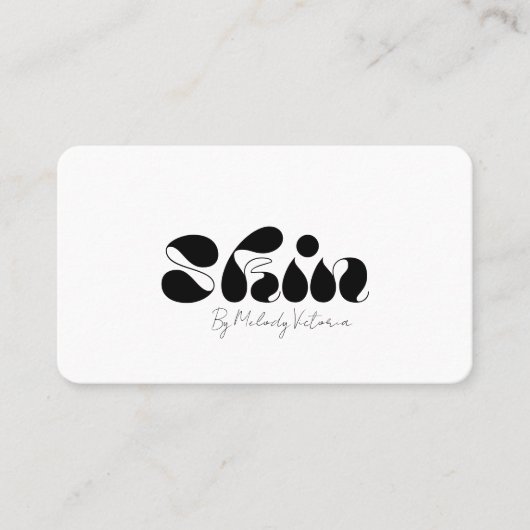 VISITEKAARTJE VAN DE HUID (Voorkant)