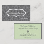 Visitekaartje van de juwelen van Bellaposa (Voorkant / Achterkant)