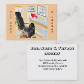 Visitekaartje van de Kantoor van de arend-, neus-  (Voorkant / Achterkant)