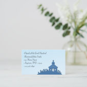 Visitekaartje van de kerk (Staand voorkant)