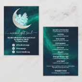 Visitekaartje van de Kit van de Spell Jar Kit van (Voorkant / Achterkant)