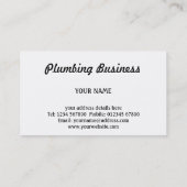 Visitekaartje van de knollen (Achterkant)