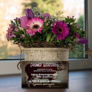 Visitekaartje van de  Koe Hereford