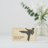 Visitekaartje van de krijgskunst (Staand voorkant)