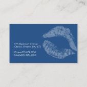 Visitekaartje van de kunstenaar Bold Makeup (Achterkant)