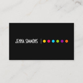 Visitekaartje van de kunstenaar Bold Makeup