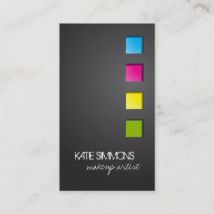 Visitekaartje van de kunstenaar Bold Makeup
